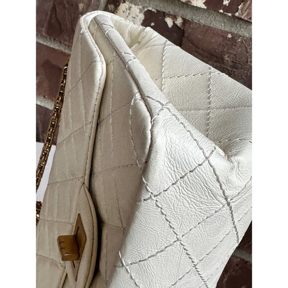 Chanel Reissue 2.55 Flap Bag Quilted Aged Calfskin Mini 80043 - Picture 8 of 16